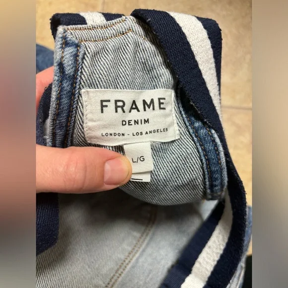 Frame stylish paint overalls.  Size L - Picture 4 of 5